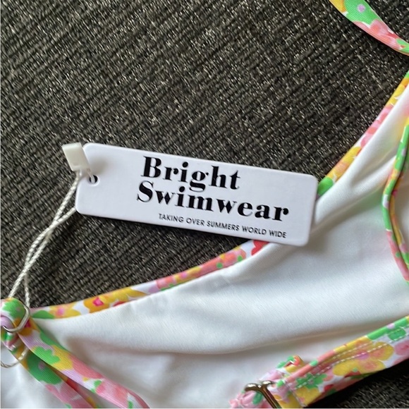 Bright Swimwear Floral Bikini Top - Picture 4 of 4